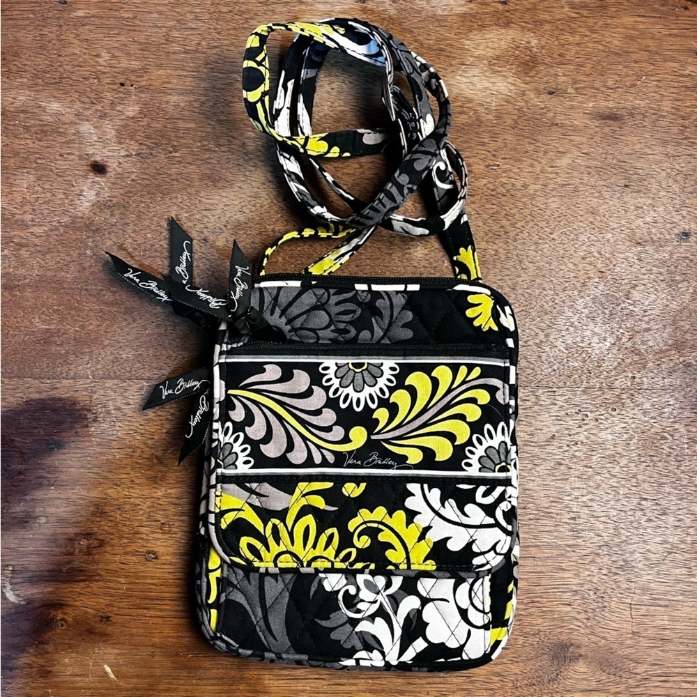 Vera Bradley | Baroque Pattern Mini Hipster Quilted Crossbody Bag